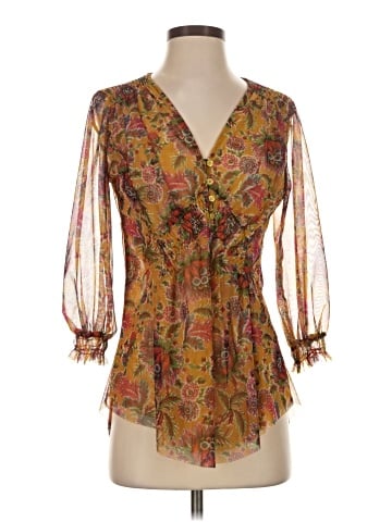 By Anthropologie 3/4 Sleeve Blouse (view 1)