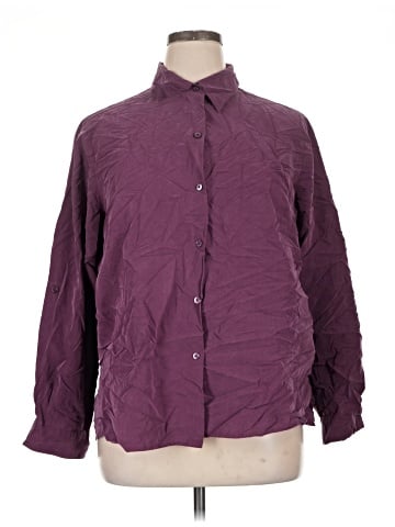 Elisabeth by Liz Claiborne Long Sleeve Polo (view 1)