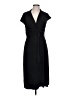 BCBG Paris Solid Black Cocktail Dress Size L - photo 1