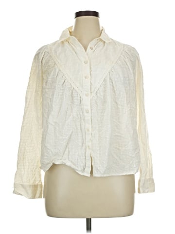 Pilcro Long Sleeve Blouse (view 1)
