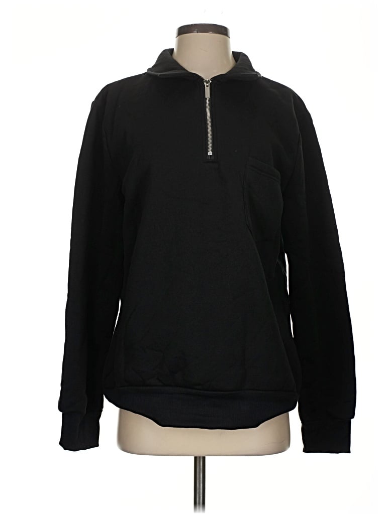 Pre-owned Unbranded Sweatshirt In Black