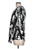 Sno Skins Silver 3/4 Sleeve Blouse Size L - photo 5