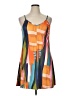 Unbranded Graphic Orange Casual Dress Size XL - photo 1