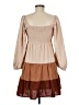 Entro 100% Polyester Brown Casual Dress Size M - photo 2