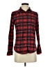 Weatherproof Plaid Red Long Sleeve Button-Down Shirt Size XS - photo 1