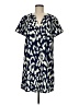 Shein Print Blue Casual Dress Size 6 - photo 1