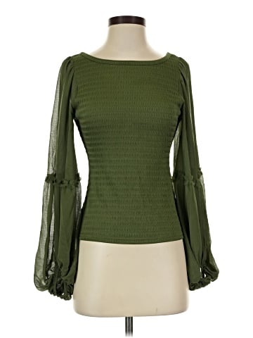 By Anthropologie Long Sleeve Blouse (view 1)