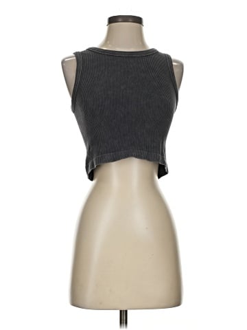 Happily Grey Sleeveless T-Shirt (view 1)