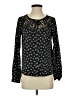 Guess 100% Polyester Black Long Sleeve Blouse Size XS - photo 1