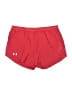 Under Armour 100% Polyester Red Athletic Shorts Size L - photo 1