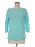 Talbots 100% Linen Teal Pullover Sweater Size M (petite) - photo 1