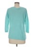 Talbots 100% Linen Teal Pullover Sweater Size M (petite) - photo 2