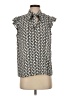 Haver 100% Polyester Gray Sleeveless Blouse Size S - photo 1