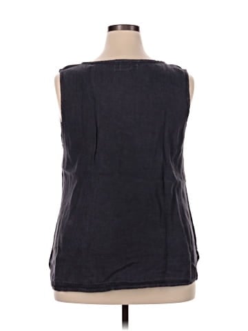 Flax Sleeveless Blouse (view 2)