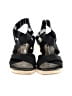 Bandolino Black Wedges Size 7 - photo 2