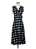 Leota Argyle Black Casual Dress Size S - photo 1