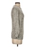 Ann Taylor Tweed Silver Pullover Sweater Size S - photo 4