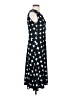 Leota Argyle Black Casual Dress Size S - photo 4