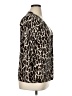 Grace Elements Animal Print Brown Kimono Size XL - photo 4