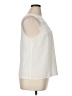 Elle 100% Polyester Ivory Sleeveless Blouse Size XL - photo 4