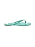 Ann Taylor LOFT Teal Flip Flops Size 9 - photo 1