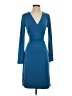 Ann Taylor Solid Blue Cocktail Dress Size 4 - photo 1