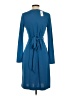 Ann Taylor Solid Blue Cocktail Dress Size 4 - photo 2