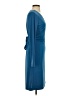 Ann Taylor Solid Blue Cocktail Dress Size 4 - photo 4