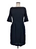 Eliza J 100% Polyester Solid Blue Casual Dress Size 6 - photo 1