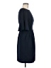 Eliza J 100% Polyester Solid Blue Casual Dress Size 6 - photo 4