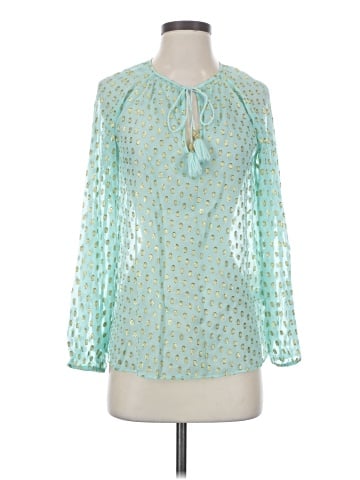 Lilly Pulitzer Long Sleeve Silk Top (view 1)