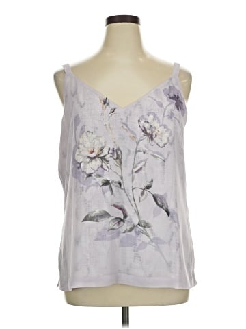 White House Black Market Sleeveless Blouse (view 1)