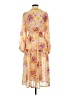 Unbranded Floral Yellow Casual Dress Size 6 - photo 2