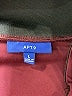 Apt. 9 Solid Burgundy Casual Skirt Size L - photo 4
