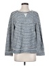 Lou & Grey Stripes Blue Pullover Sweater Size S - photo 1