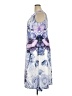 Unbranded Floral Blue Cocktail Dress Size XXL - photo 5