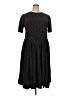 Venezia Polka Dots Black Casual Dress Size 18 - photo 1