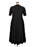 Venezia Polka Dots Black Casual Dress Size 18 - photo 2