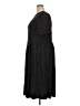 Venezia Polka Dots Black Casual Dress Size 18 - photo 5