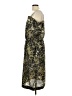 Joe Fresh 100% Polyester Camo Green Cocktail Dress Size L - photo 5