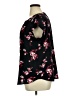 41Hawthorn Floral Black Short Sleeve Blouse Size XL - photo 5