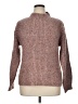 Coldwater Creek Tweed Brown Turtleneck Sweater Size XL - photo 1
