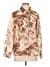 Bailey 44 Floral Brown Long Sleeve Blouse Size L - photo 1