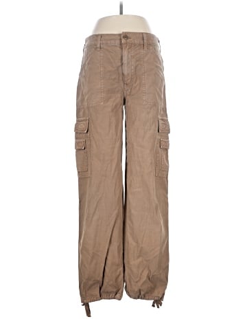 Madewell Garment-Dyed Low-Slung Straight Cargo Pants (view 1)