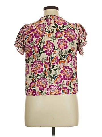 Nicole Miller Artelier Short Sleeve Blouse (view 2)