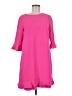 CeCe 100% Polyester Solid Pink Casual Dress Size 6 - photo 1
