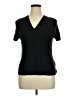 DressBarn Black Short Sleeve Top Size 1X - photo 1