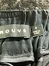 Trouve 100% Cupro Animal Print Black Shorts Size S - photo 3