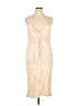 ASOS 100% Viscose Tie-dye Tan Cocktail Dress Size 16 - photo 1