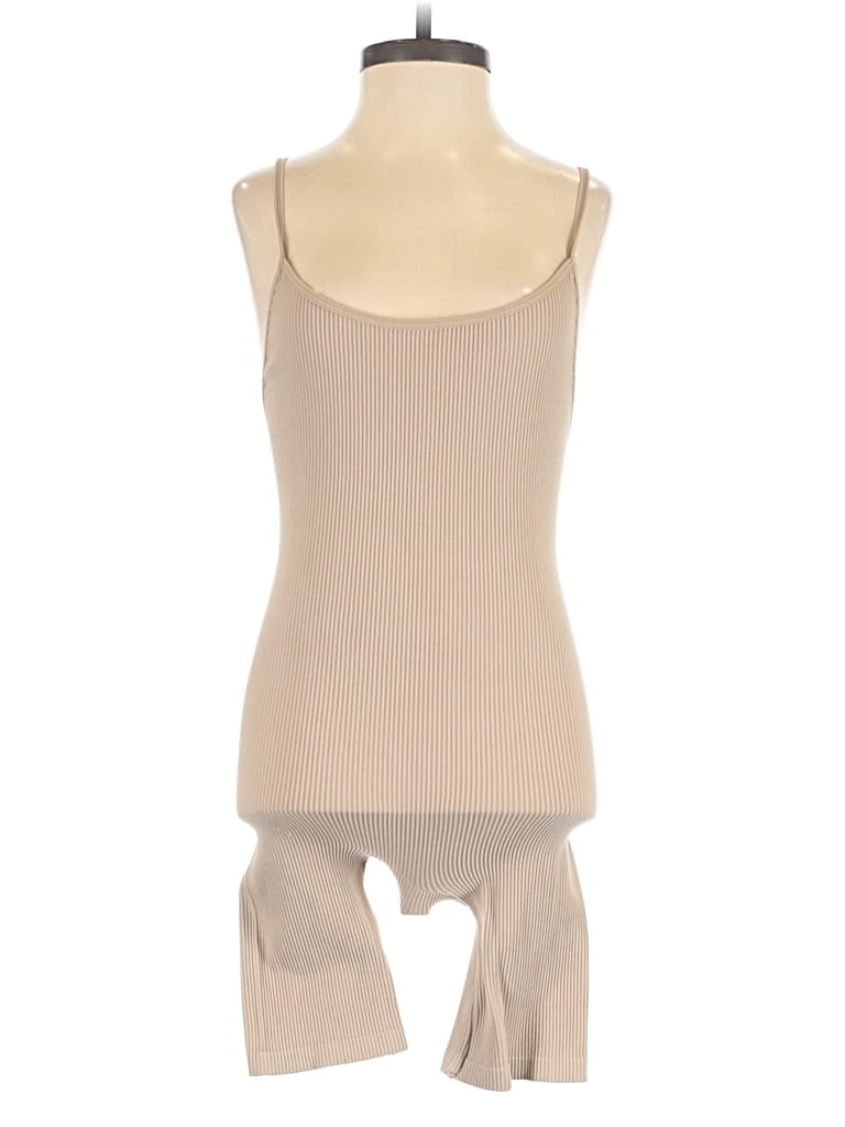 Pre-owned Assorted Brands Romper In Tan